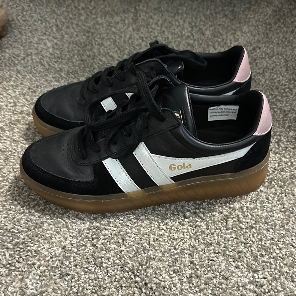Gola Black and White Sneakers size 7